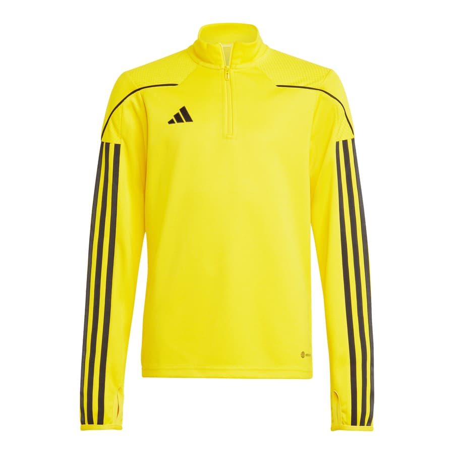 2 adidas Kinder Trainingsoberteile Tiro 23 League gelb/schwarz, Gr. 116